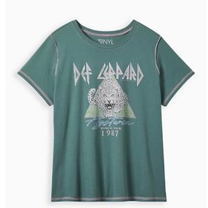 NWT | Torrid Def Leppard Crew Tee | Size 1